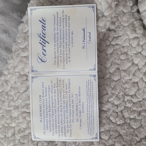 Little sweeper goebel Hummel 171 4/0 1986 with box & certificate of authenticity - Picture 15 of 15